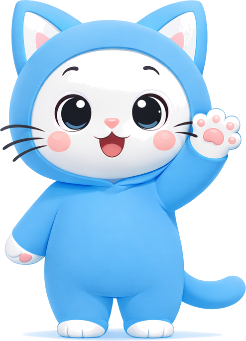 Mascot Quào Tea vẫy tay chào