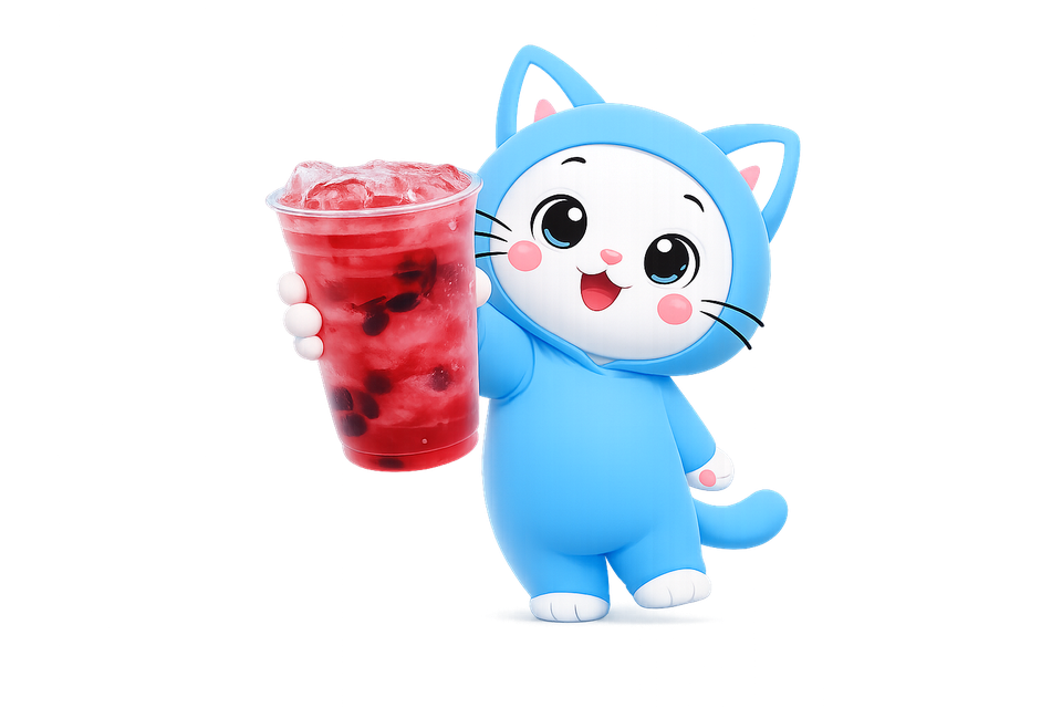 Trà việt quất mát lạnh